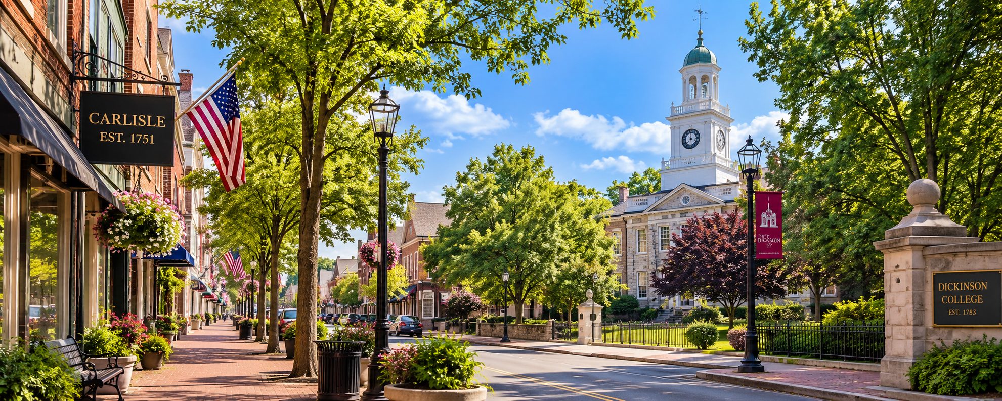 Carlisle PA REALTOR® Ed Reichenbach – Historic Downtown Carlisle and Dickinson College